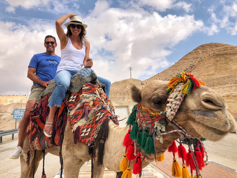 camel ride at sea level