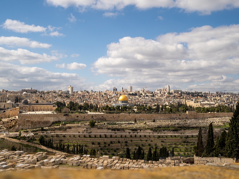 jerusalem from mount of olives